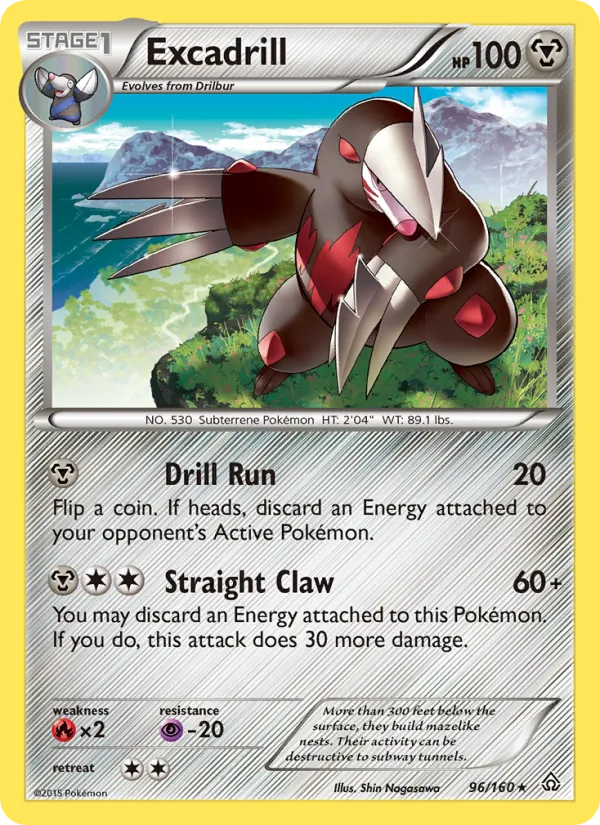 Excadrill Primal Clash 96/160