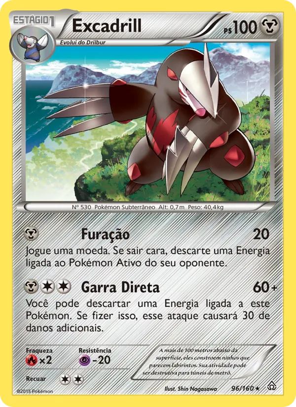 Excadrill Conflito Primitivo 96/160