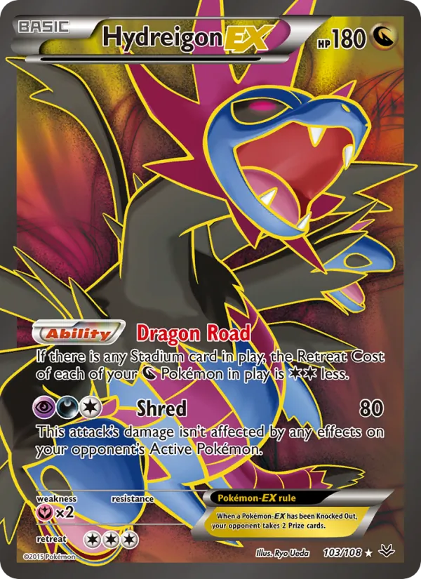 Hydreigon EX Roaring Skies 103/108