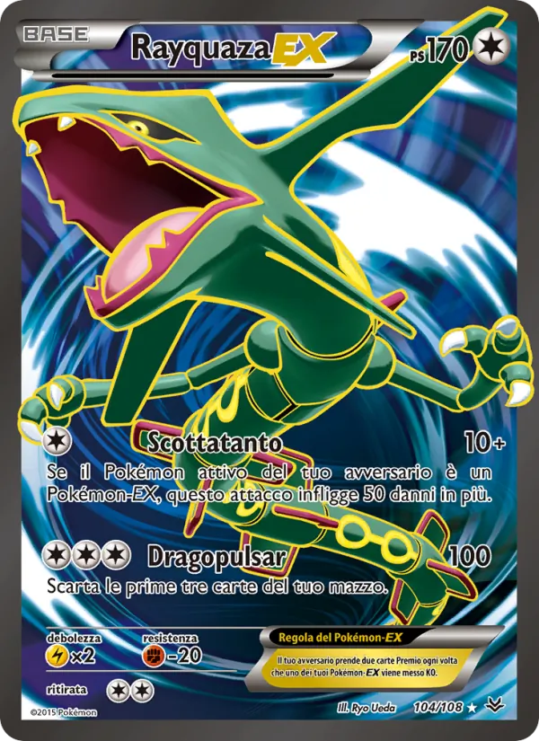 Rayquaza EX Furie Volanti 104/108