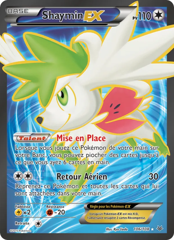 Shaymin EX Ciel Rugissant 106/108