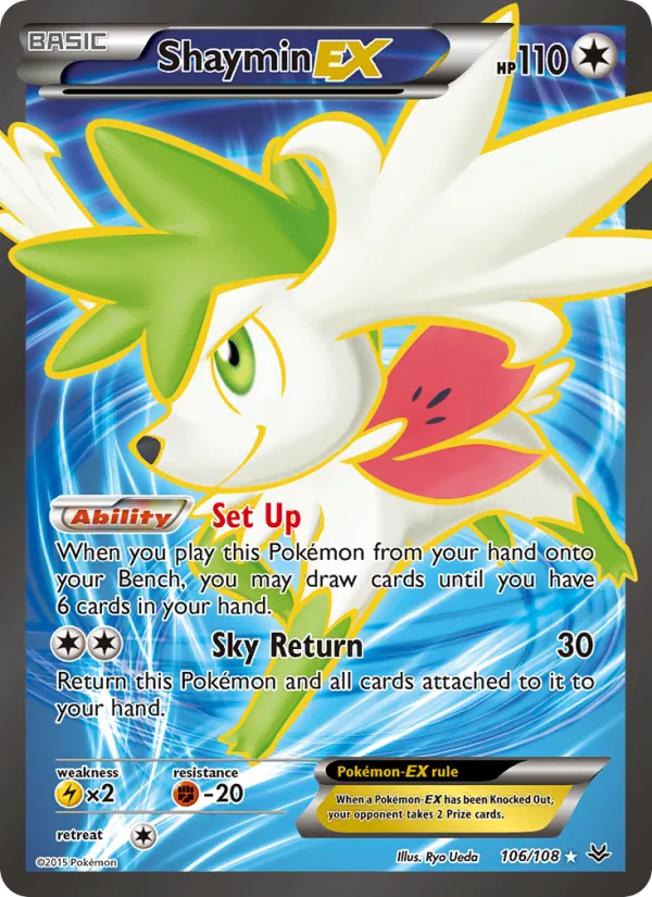 Shaymin EX Céus Estrondosos 106/108