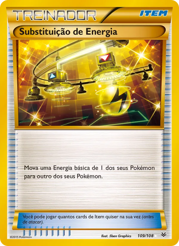 Substituição de Energia Céus Estrondosos 109/108