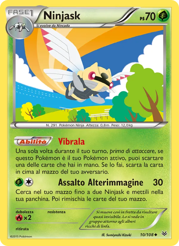 Ninjask Furie Volanti 10/108