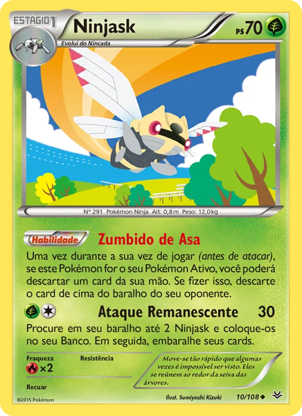 Ninjask Céus Estrondosos 10/108