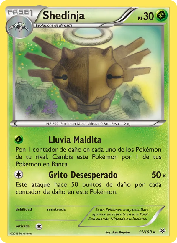 Shedinja Cielos Rugientes 11/108