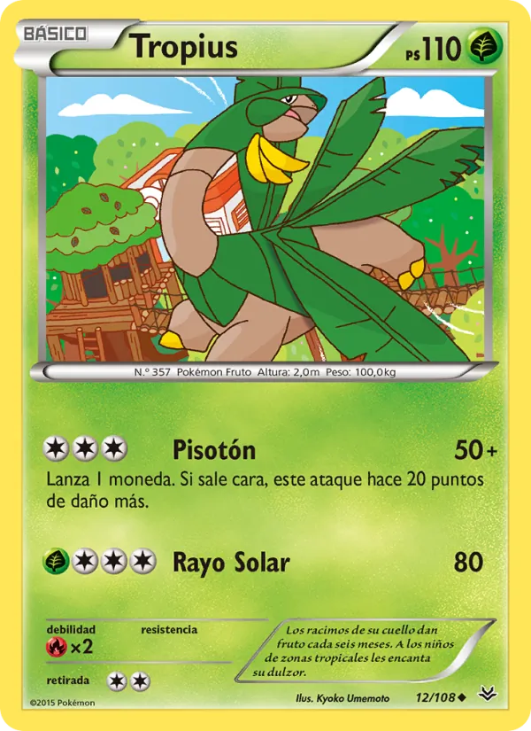 Tropius Cielos Rugientes 12/108
