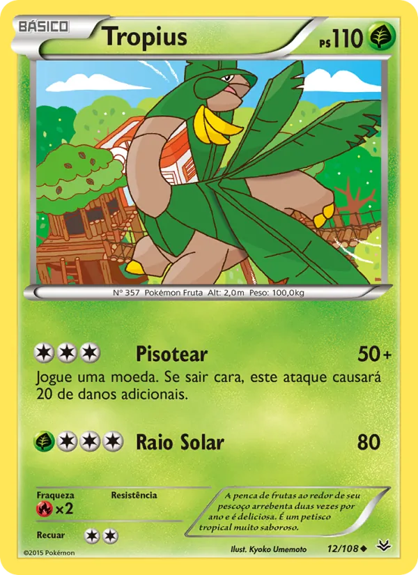 Tropius Céus Estrondosos 12/108
