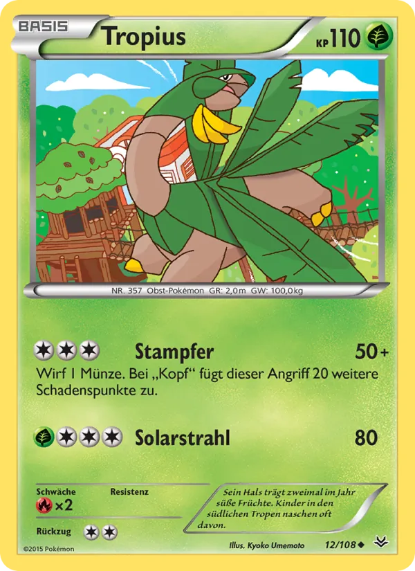 Tropius Drachenleuchten 12/108