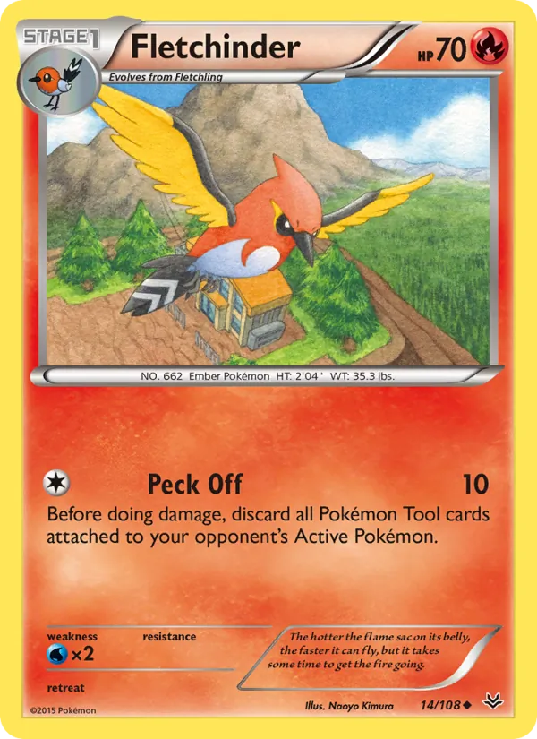 Fletchinder Roaring Skies 14/108