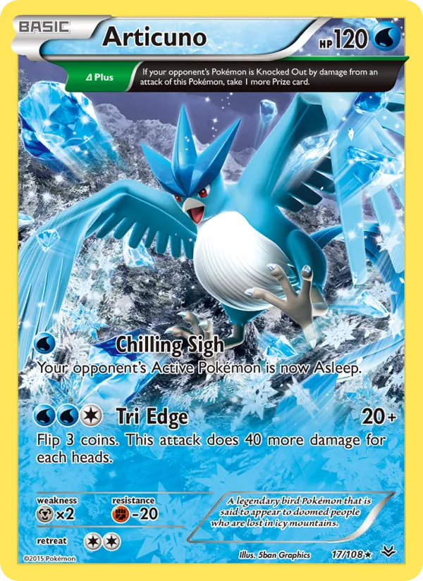 Articuno Roaring Skies 17/108