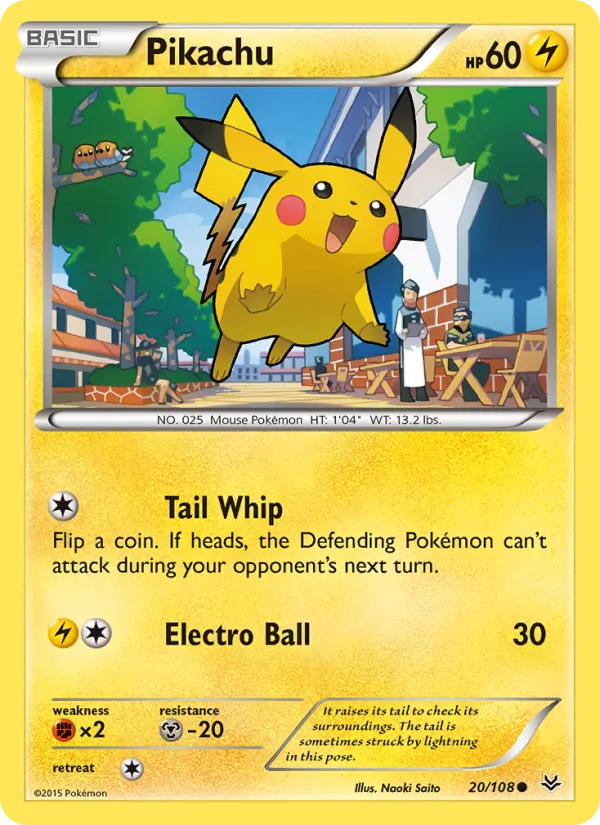 Pikachu Roaring Skies 20/108