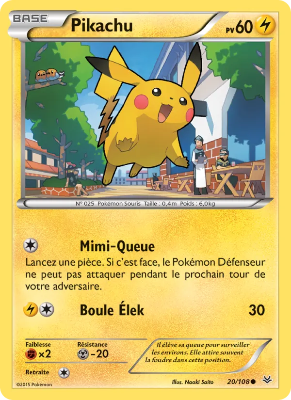 Pikachu Ciel Rugissant 20/108