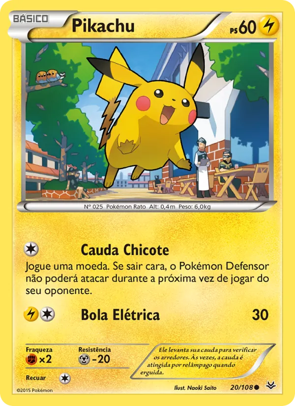 Pikachu Céus Estrondosos 20/108