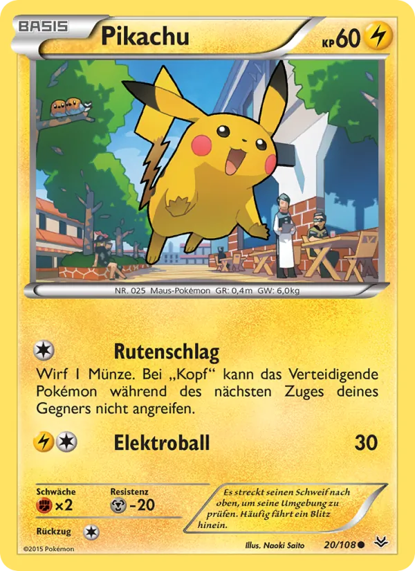 Pikachu Drachenleuchten 20/108