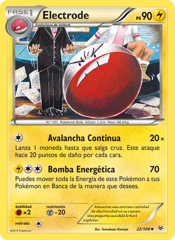 Electrode Cielos Rugientes 22/108