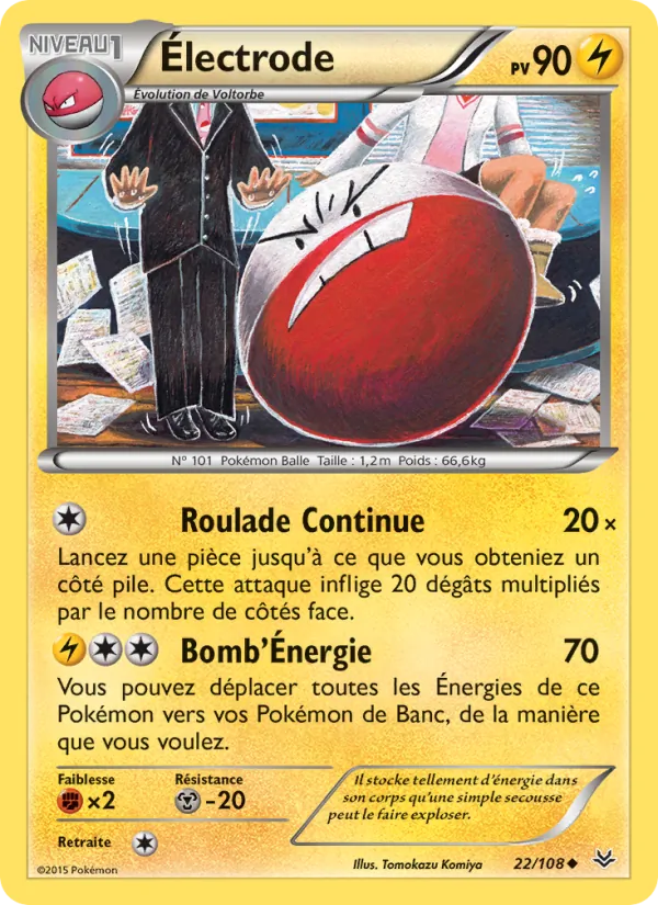 Électrode Ciel Rugissant 22/108