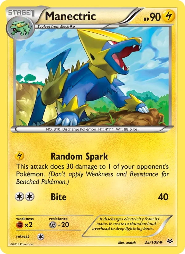 Manectric Roaring Skies 25/108