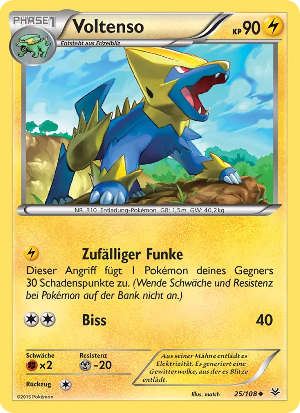 Voltenso Drachenleuchten 25/108
