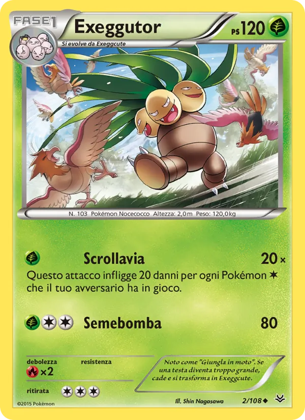 Exeggutor Furie Volanti 2/108