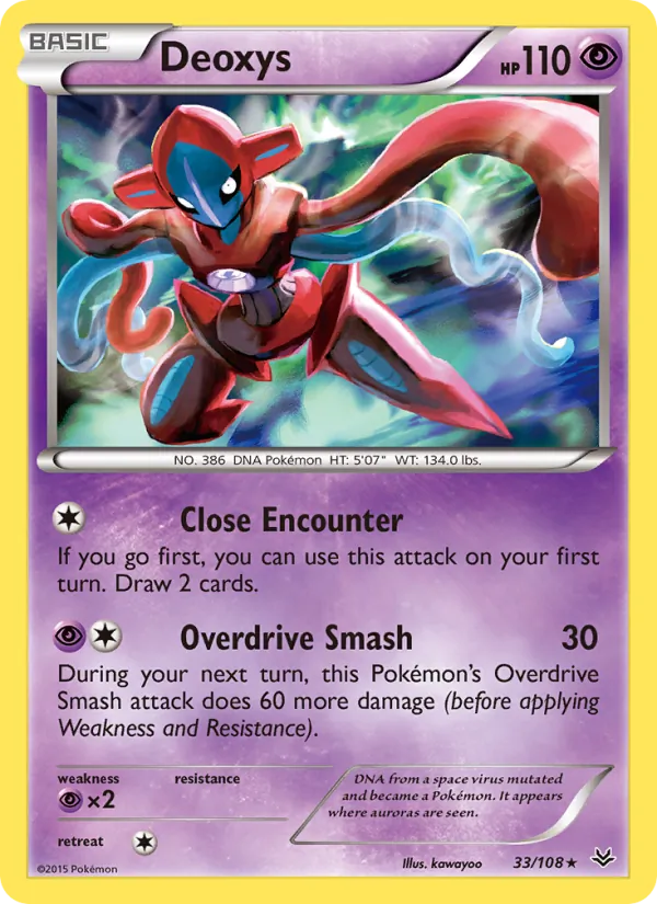 Deoxys Roaring Skies 33/108