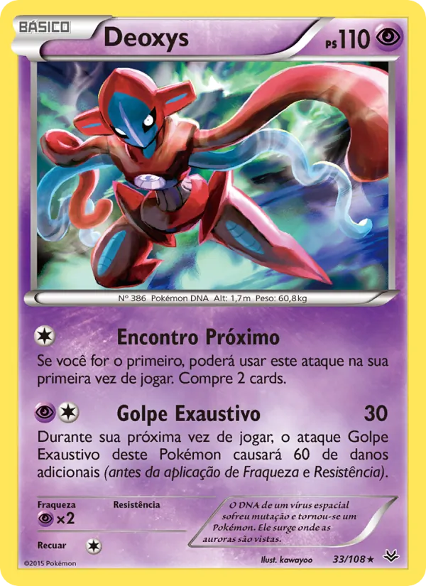Deoxys Céus Estrondosos 33/108