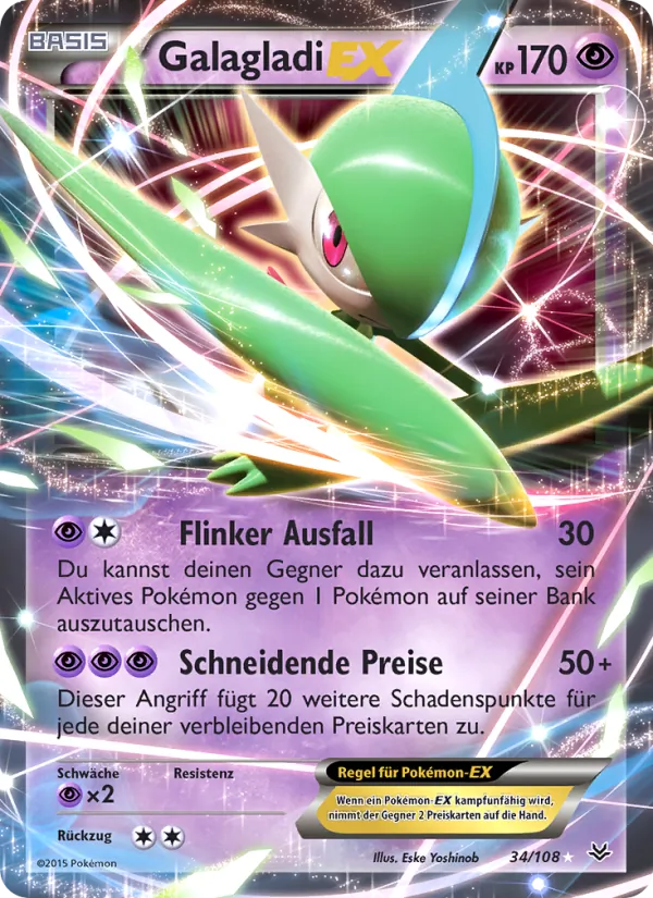 Galagladi EX Drachenleuchten 34/108
