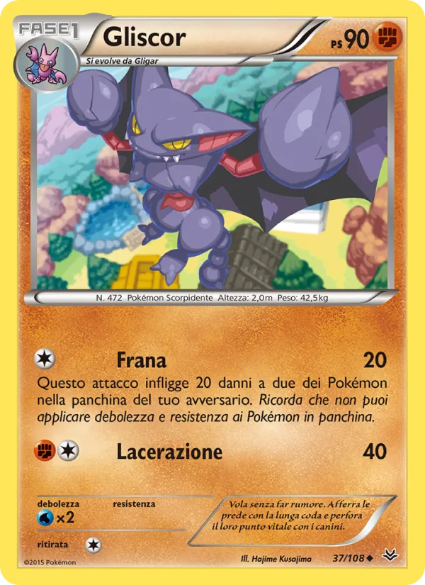 Gliscor Furie Volanti 37/108