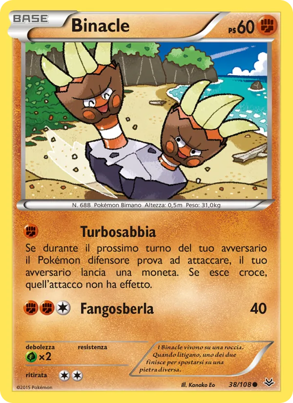 Binacle Furie Volanti 38/108