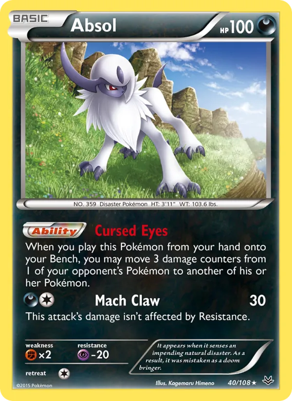 Absol Roaring Skies 40/108