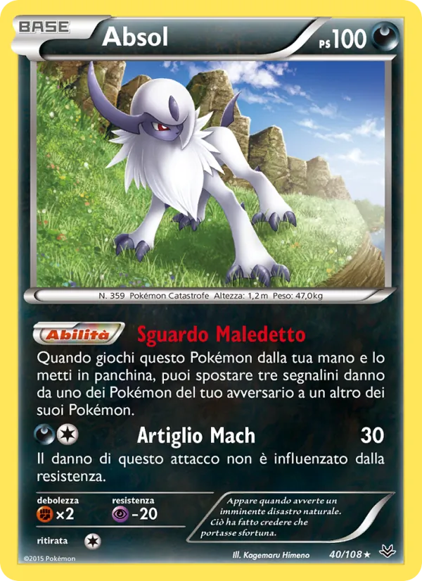 Absol Furie Volanti 40/108