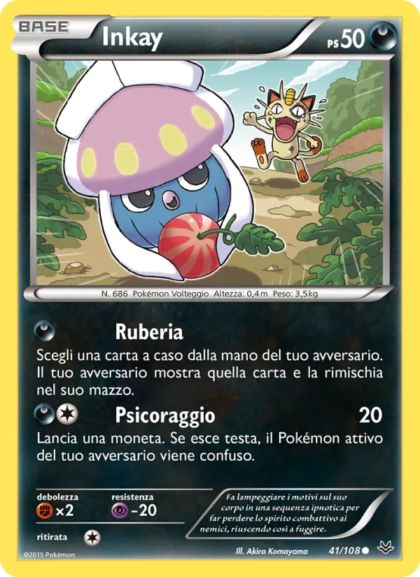 Inkay Furie Volanti 41/108