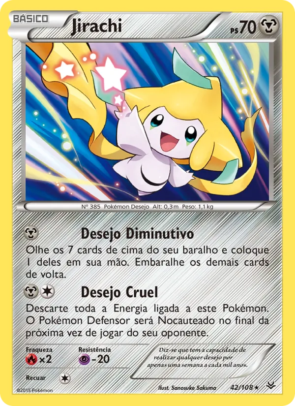 Jirachi Céus Estrondosos 42/108
