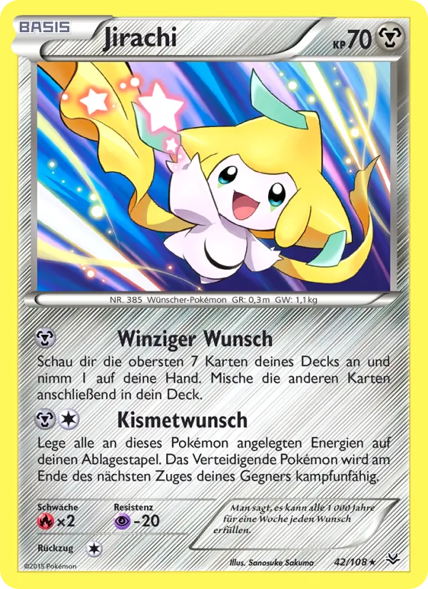 Jirachi Drachenleuchten 42/108