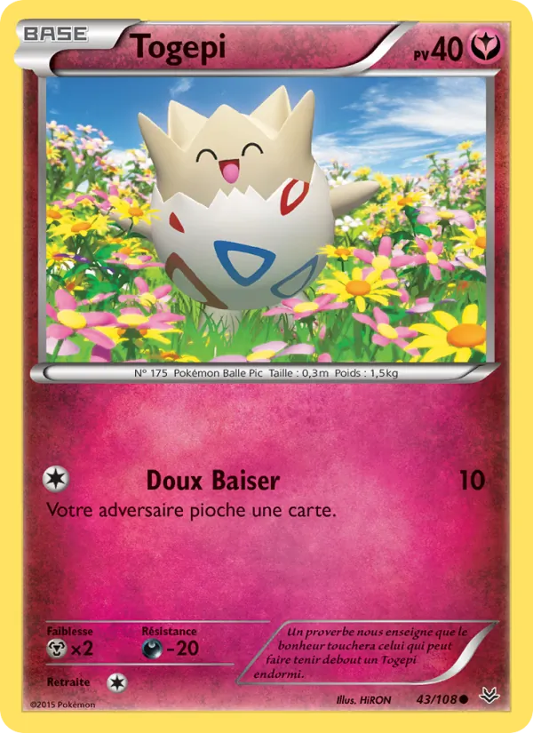 Togepi Ciel Rugissant 43/108
