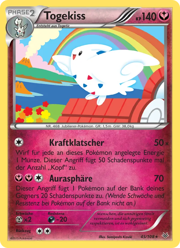 Togekiss Drachenleuchten 45/108