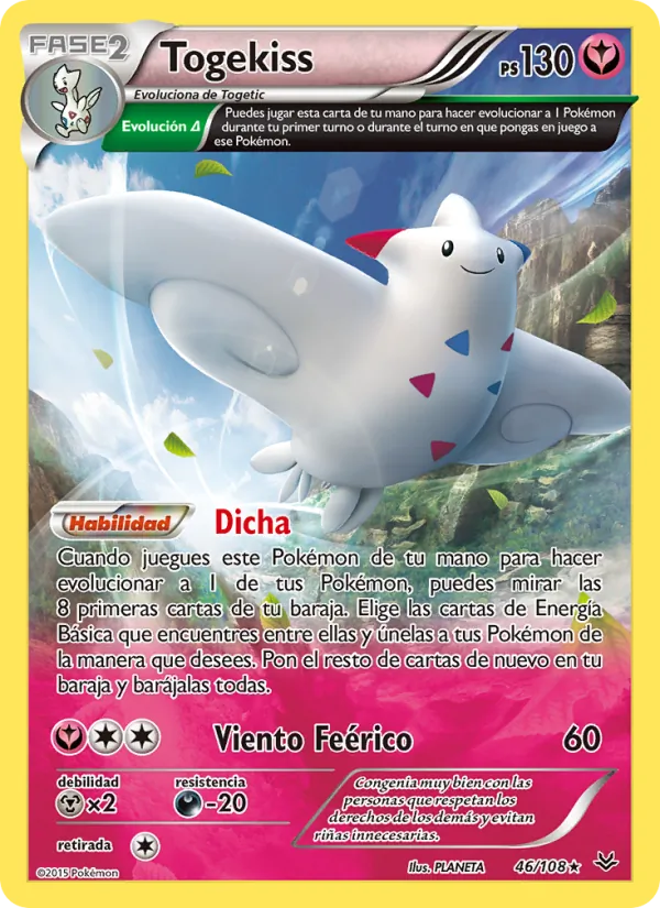 Togekiss Cielos Rugientes 46/108
