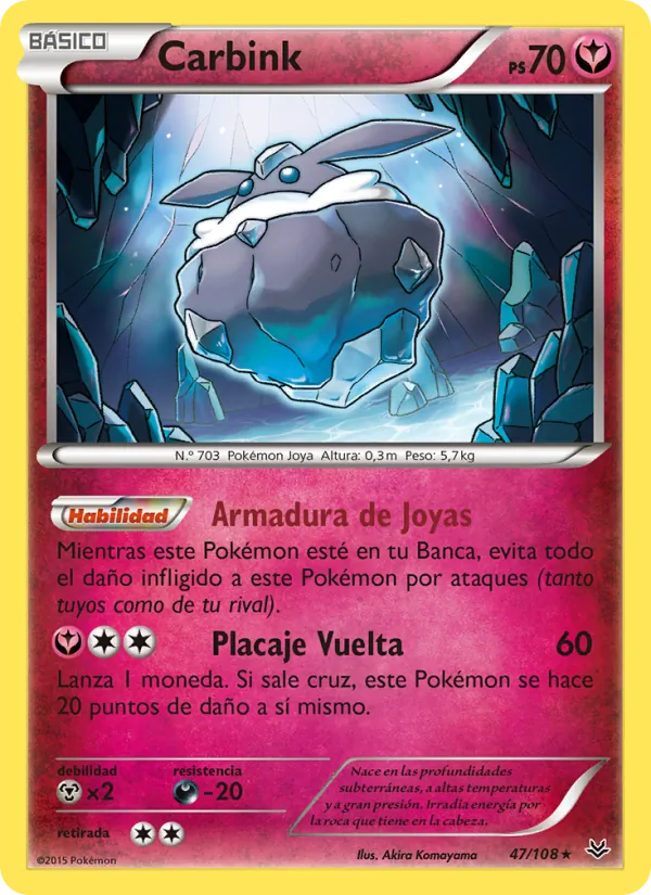 Carbink Cielos Rugientes 47/108
