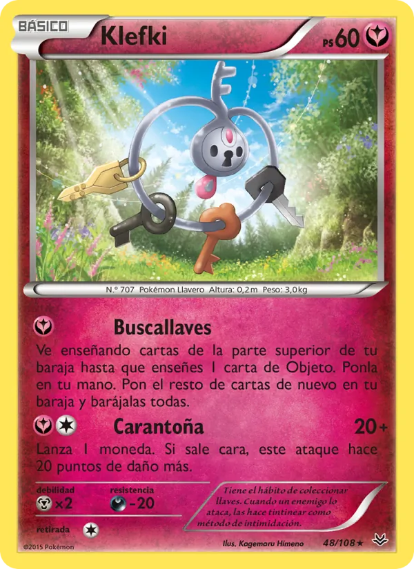 Klefki Cielos Rugientes 48/108