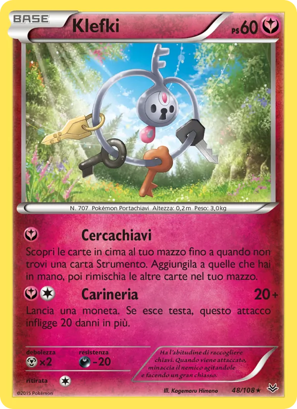 Klefki Furie Volanti 48/108