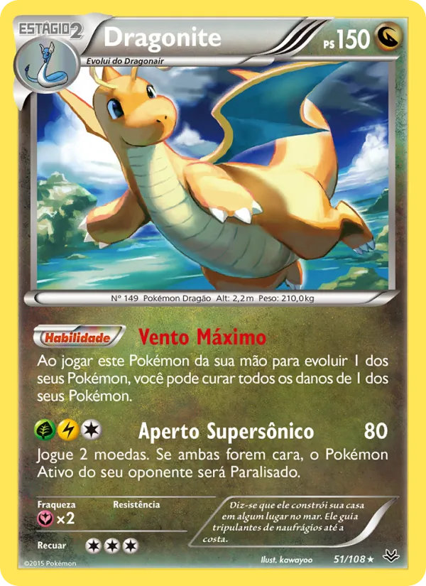 Dragonite Céus Estrondosos 51/108