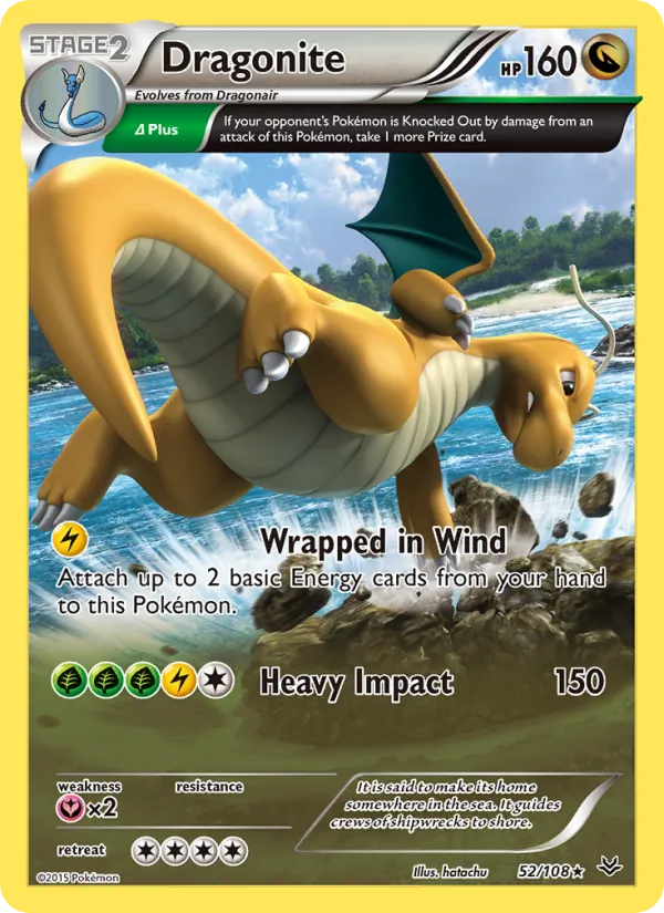 Dragonite Roaring Skies 52/108