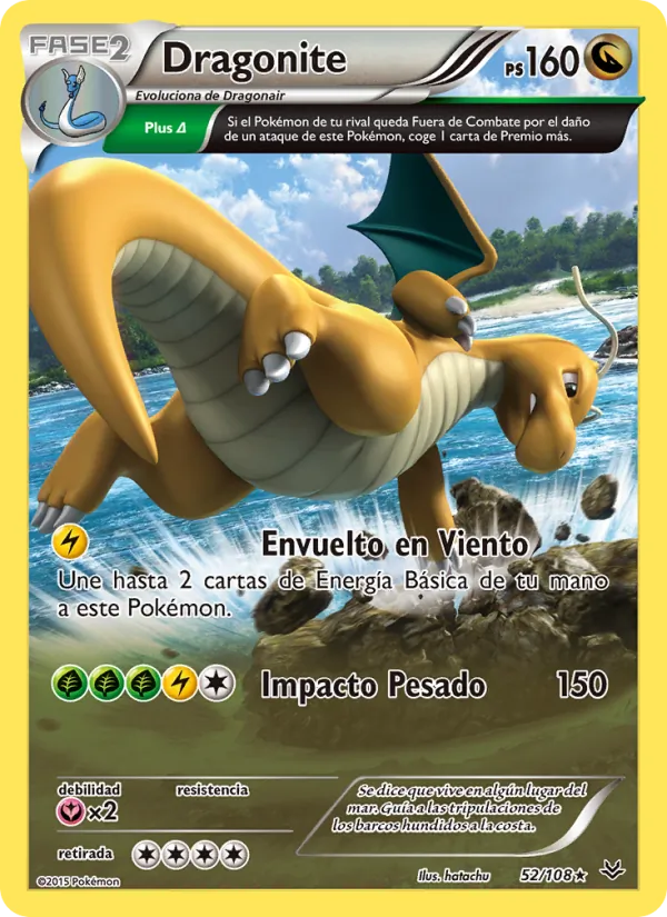 Dragonite Cielos Rugientes 52/108