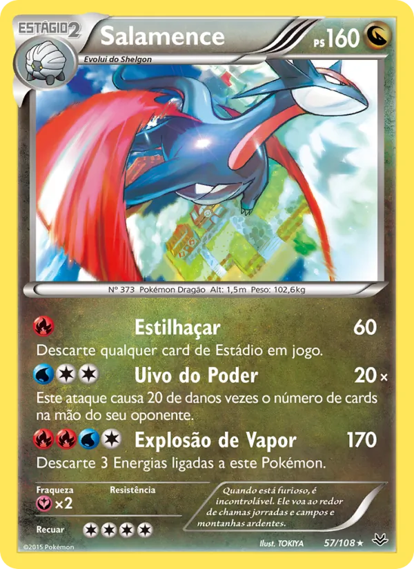 Salamence Céus Estrondosos 57/108