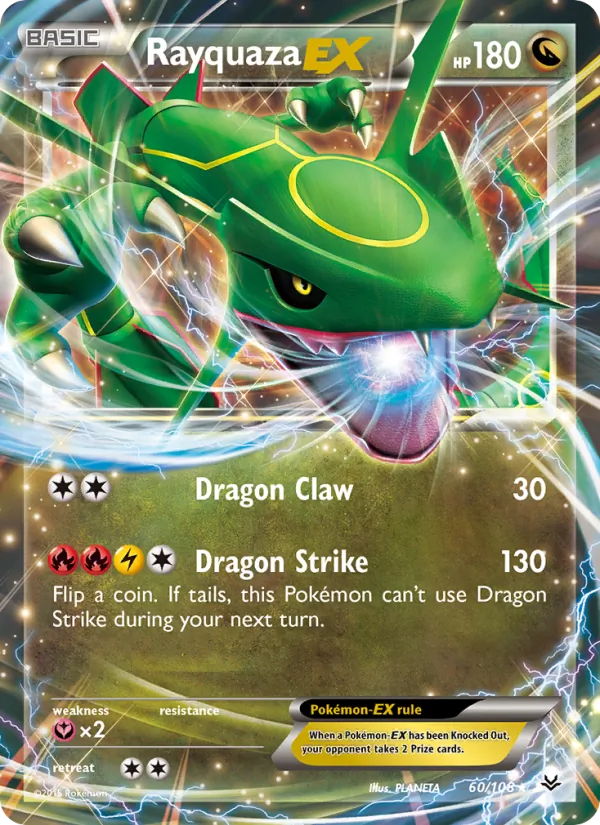 Rayquaza EX Roaring Skies 60/108
