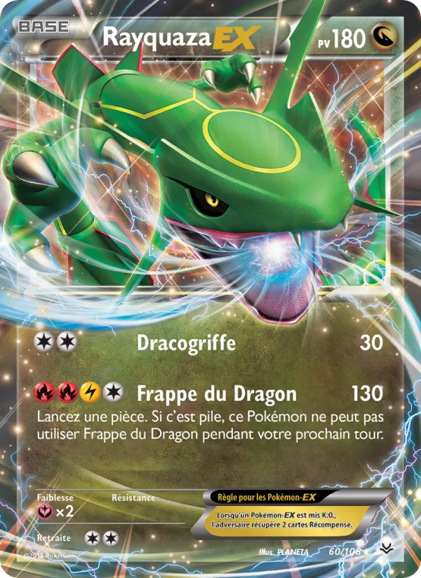 Rayquaza EX Ciel Rugissant 60/108
