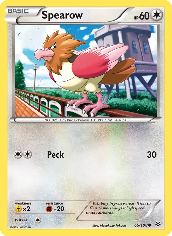 Spearow Roaring Skies 65/108