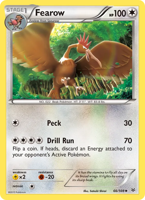Fearow Roaring Skies 66/108
