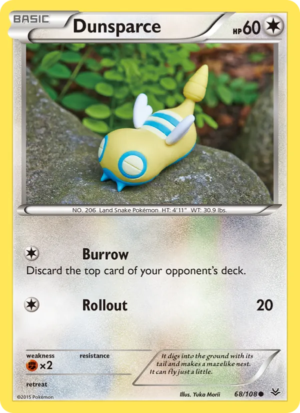 Dunsparce Roaring Skies 68/108