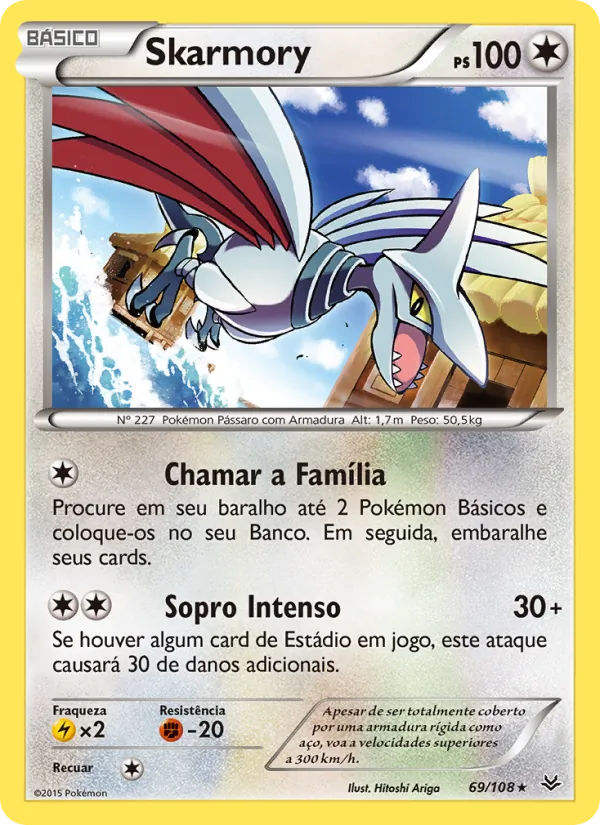 Skarmory Céus Estrondosos 69/108
